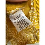 M.A.B.E. Apparel Athena Boho Blouse Top Sz. M Yellow Size M Photo 9