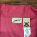 LL Bean Women Large Nightgown Pajama Night Dress Pink Sleep Gown Flannel Soft Photo 3