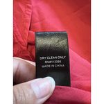 Ark & CO Red Dress White Embroidered Size‎ Small Mini Zipper Formal Party Women Photo 8