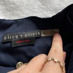 Alice + Olivia Employed Silk Peplum Dress Photo 2