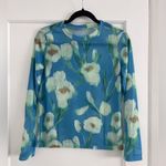 Floral print mesh tops Size M Photo 3