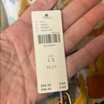 Anthropologie By  Printed Beach Mini Cover Up Rayon Dress New Size‎ 1X NWT Photo 4