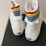 Opening Ceremony  Bobby Rainbow Stripe Sneakers NIB size 36 size 6 white Photo 3