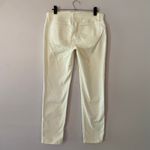Eileen Fisher White Jeans Pants Mid Rise Skinny Tapered Straight Women's size 8 Photo 6