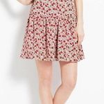 Ann Taylor ‎ Terracotta Rose Mini Shell Print Skirt Photo 0