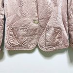 Banana Republic 100% Silk Pink Long Sleeved Blazer Photo 5