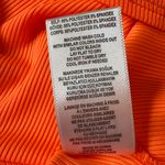 Opening Ceremony Orange Asymmetrical Neck Sleeveless Bodycon Sexy Neon Dress XS Photo 9