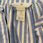 H&M BLUE & WHITE STRIPE LINEN TOP/DRESS Photo 5
