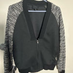 Aryn K  Black and Gray Textured Jacket Photo 0