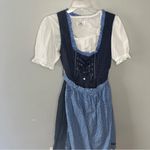 German 3 piece set Chic Blue Women's Skirt Set Size M Photo 3