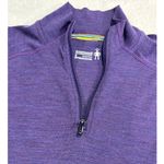 Smartwool  Purple 1/4 Zip Pullover Size Small Photo 1