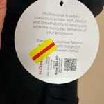 Meta Scrubs Black Medium Scrub Top Photo 7