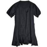 J.Crew Delilah dress in cotton poplin Black CJ492 S Short Sleeve Casual Summer Photo 1