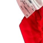 Levi's ‎ Size Small Red Button Up Tie Sleeves Blouse Photo 6