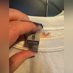 Sweet Claire  White Sweatshirt with Pink Print Photo 6