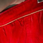 Villager Vintage The  Red Corduroy Skirt – Size 6 Photo 9