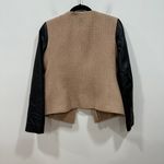 Talbots Tweed and Faux Leather Jacket  Size 2 Photo 1