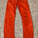 G-star Raw 3301 Skinny WMN Jeans Size 40 Orange Red Denim Casual Photo 0