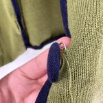 Studio G Green Silk Blend Pocket Button Front Casual Knit Cardigan Size XL Photo 8