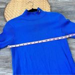 Ralph Lauren Vintage Y2K polo  blue‎ mock neck sweater short sleeve Photo 3