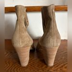 Paul Green Paul‎ Green Taupe Suede Ankle Booties Size 5 1/2 New Condition Photo 3