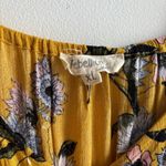 None Floral Yellow Maxi Dress Photo 5