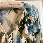 Janette Plus USA Floral Long Sleeve Wrap Midi Dress with Tie Front Photo 3