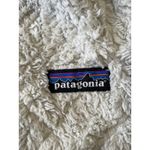 Patagonia  Los Gatos Reversible Hooded Vest Fleece Quilted Cream Size Small Photo 6