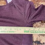 Lululemon  Sattva‎ Pullover Bordeaux Drama Merino Wool Bow Sweatshirt 6 Photo 3