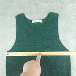 Free People Beach Green Sweater Vest Linen Blend Size S Small Photo 2