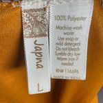 Japna  mustard yellow off shoulder floral romper size large Photo 5