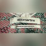 Aldomartins Anthropologie Pink / Turquoise Paisley Sweater Knit Dress $278 Sz 8 Photo 3