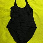 Calvin Klein Black One Piece Bathing Suit Photo 1