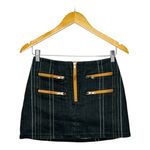 Urban Outfitters  BDG Mini Skirt Stiped Zippers Accents Riverdale Women Size‎ XS Photo 3