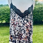 Lovestitch  Leopard Print Lace Camisole Tank Racerback in L Photo 0