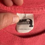 Gildan Crazy Sista Lucy Buffett Shirt Womens Large Coral Short Sleeve Graphic T-shirt Photo 5