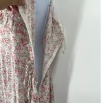 Hot Kiss  Faux Wrap Y2K Dress Sz L CottageCore Coquette Dainty Floral Ruffle Hem Photo 4