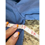 Women's J.Crew Blue Button Down Shirt with White Buttons Size S Photo 3