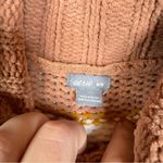 Aerie Chenille Striped Oversized Turtleneck Sweater Size Medium Photo 3