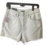 Wild Fable NWT Super-High Rise Cut-Off Jean Shorts Light Wash Size 6 Photo 0