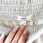 Aerie  High Rise Cutoff Sweat Lounge Shorts Gray Large Photo 1