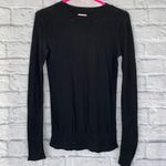 Mossimo Supply Co Mossimo Crewneck Longsleeve lightweight sweater black sz small Photo 0