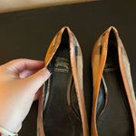 Burberry Nova Check Canvas Buckle Ballet Flats Photo 3