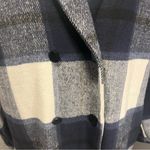 🌺DOUBLE TAKE BLUE AND WHITE PLAID DOUBLE BUTTON JACKET SIZE XL🌺 Photo 3