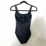 Athleta Aqualuxe Wide Strap Square One Piece Black SIZE XXS -861 Photo 4