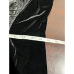 THEIA Black Velvet Lace Fit Flare Evening Gown Formal Dress Size 4 Photo 7