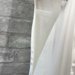 Lulus Endless Radiance Ivory Satin Sleeveless Maxi Dress With Pockets White Size L Photo 8