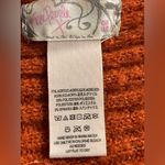 Free People  Vibrant Orange Knit Accessory Photo 4