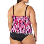Profile by Gottex Sweetheart‎ 40 D Cup Sized Tankini Top Swimsuit Pink Size undefined Photo 1