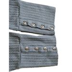 Chaser Waffle Knit Tunic Thermal Top Womens Size XXL Long Sleeve Teal Blue Photo 3